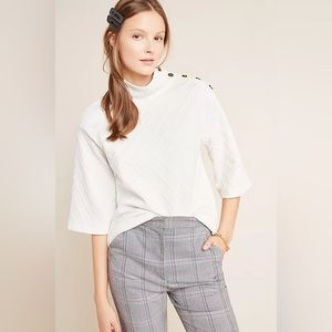 Anthropologie Sunday in Brooklyn Mock Neck Top